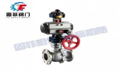 上海固菲閥門氣動(dòng)球閥圖片什么樣？
